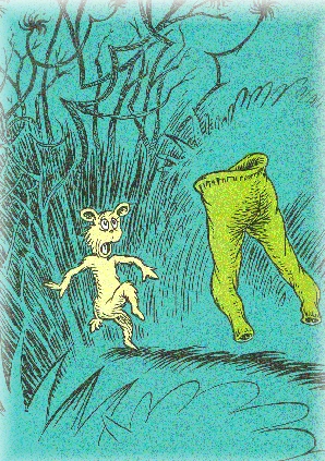 Seuss green pants