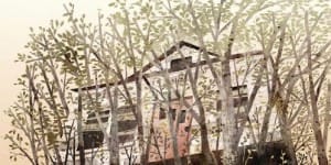 House Held Up By Trees Klassen