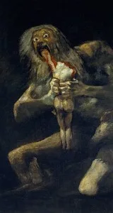 Saturn Devouring His Son