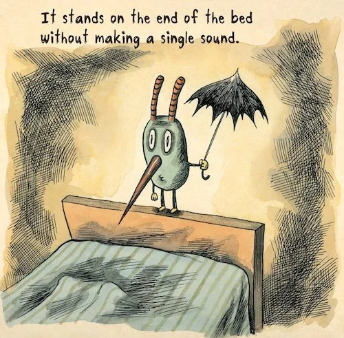 Liniers umbrella guy