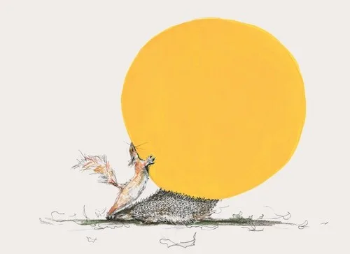Mr Squirrel and the Moon big cheese