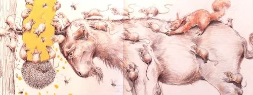 Mr Squirrel and the Moon billy goat