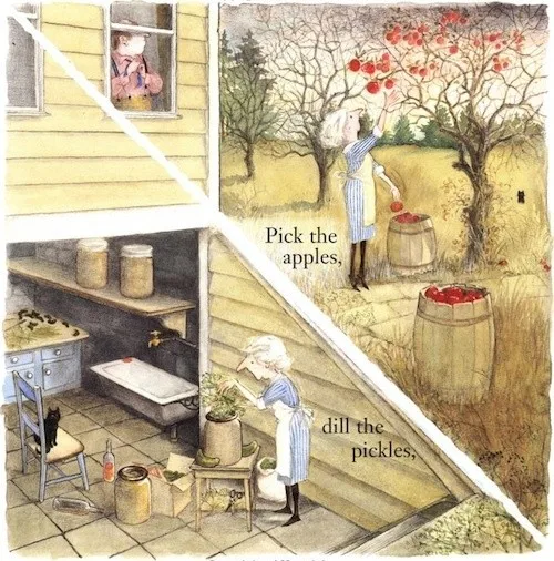 Hurry Hurry Mary Dear dill the pickles